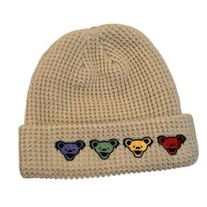 NWT Grateful Dead Waffe Bears Beanie, Ripple Junction